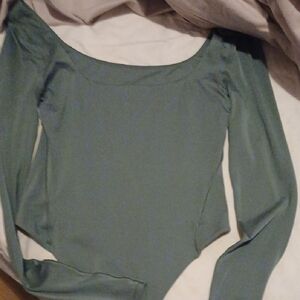 lululemon athletica Sage Green Bodysuit
